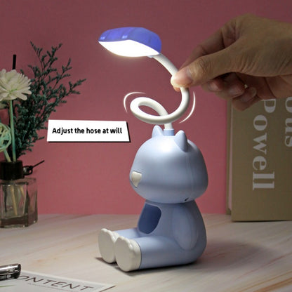 Lámpara LED de mesa: felino luminoso sistema ajustable