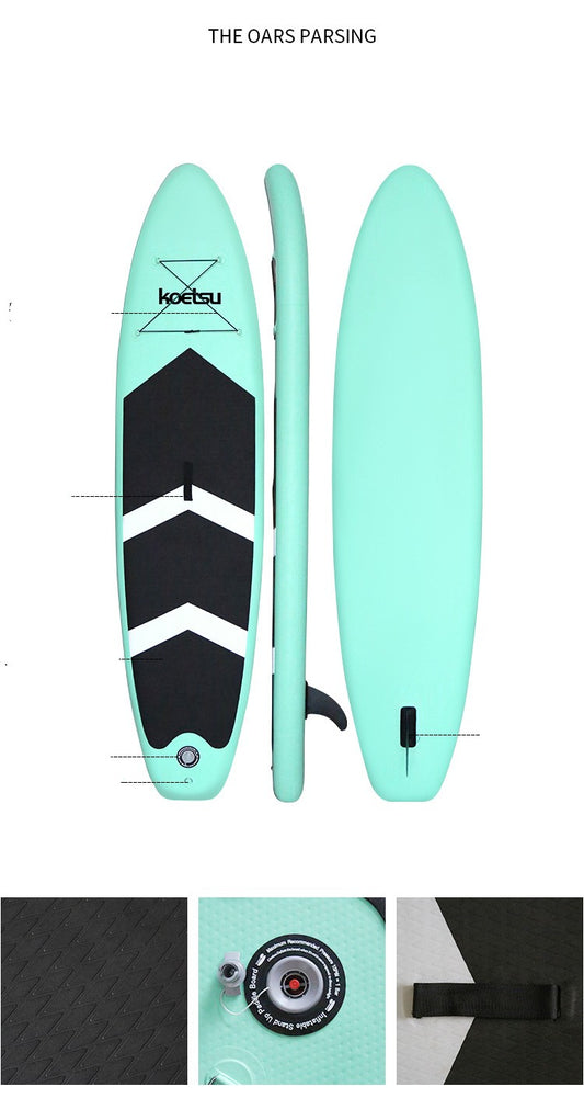 Paddleboard Stand Paddleboard Prancha de surf para iniciantes Prancha de remo inflável para esqui aquático